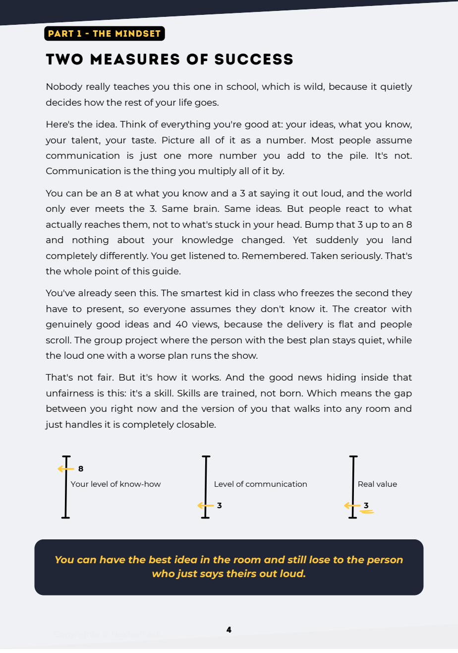 Two Measures of Success — Communication Guide preview